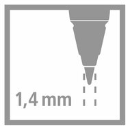 STABILO EASYergo 1.4 Navullingen HB - 6st.