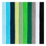Hobbyvilt A4 Dikte 2mm Blauw en Groen Harmonie - 10st.