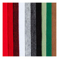 Hobbyvilt A4 Dikte 2mm Kerst Kleuren - 10st.