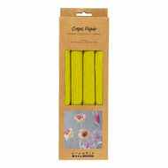 Crepepapier Lichtgroen - 4st.