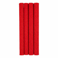 Crepepapier Rood - 4st.
