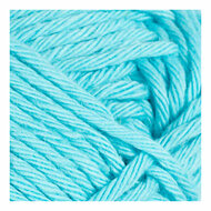 Katoengaren Afm 8/8 L: 80-85 M Turquoise - 50gr.
