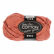 Katoengaren Afm 8/8 L: 80-85 M Terracotta - 50gr.