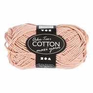 Katoengaren Afm 8/8 L: 80-85 M Beige - 50gr.
