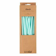 Chenille 6mm x 30cm Licht Turquoise - 50st.