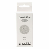 Keramiek Glazuur 984-1101 C Dekkend Wit - 60ml