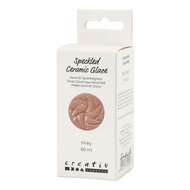 Gespikkeld Keramiek Glazuur 999-1060 C Dekkend Pinky - 60ml