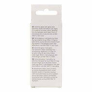 Gespikkeld Keramiek Glazuur 999-1060 C Dekkend Orange Sun - 60ml