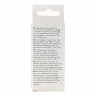 Gespikkeld Keramiek Glazuur 999-1060 C Dekkend Tutto Nero - 60ml