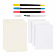 Mini Hobbyset Aquarel Kaarten en Enveloppen