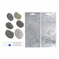 Mini Hobbyset Steendecoratie Blauw