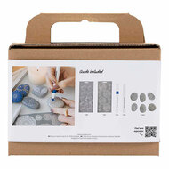 Mini Hobbyset Steendecoratie Blauw
