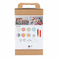 Hobbyset Bloemen Boetseren Pastelkleuren