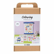 Hobbyset Kleuren Vlinder en Robot in Vrolijke Kleuren