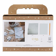 Mini Hobbyset Decoratie Kerstdecoratie Silver Metal