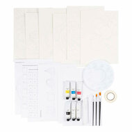 Starter Hobbyset Gouache Schilderijen