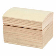Houten Schatkist met Magnetische Sluiting