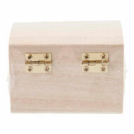 Houten Schatkist met Magnetische Sluiting