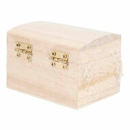 Houten Schatkist met Magnetische Sluiting