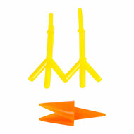 Kunststof Kippensnavels en -poten - 8 sets