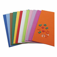 EVA Foam Cijfers &amp; Letters Gekleurd - 24 Vellen