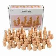 Houten Vormen 5-8cm - 90dlg.