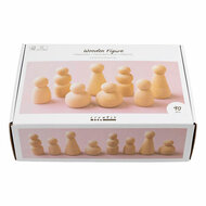 Houten Vormen 5-8cm - 90dlg.