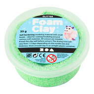 Foam Clay Glitter 35gr - Groen