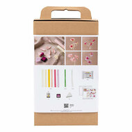 Hobbyset Crepepapier Bloem Pastelkleuren