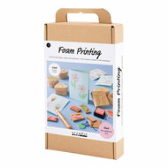 Hobbyset Foam Druk Versierde Dozen en Kaarten