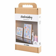 Hobbyset Borduurwerk Pastelkleuren