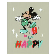 Ravensburger CreArt Schilderen op Nummer - H Is For Happy Mickey Mouse