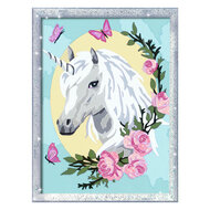 Ravensburger CreArt Schilderen op Nummer - Unicorn Portrait