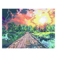 Ravensburger CreArt Schilderen op Nummer - Magical Light