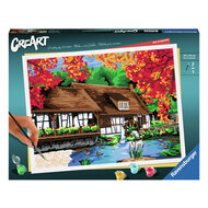Ravensburger CreArt Schilderen op Nummer - Molen in Blautopf