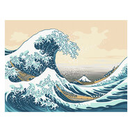 Ravensburger CreArt Schilderen op Nummer - Hoksusai: The Great Wave