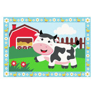 Ravensburger CreArt Schilderen op Nummer - Tractor With Scenery