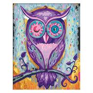 Ravensburger CreArt Schilderen op Nummer - Dreaming Owl