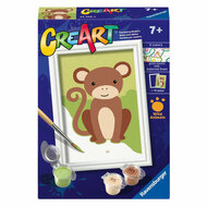 Ravensburger CreArt Schilderen op Nummer - Aap