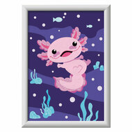 Ravensburger CreArt Schilderen op Nummer - Axolotl