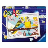 Ravensburger CreArt Schilderen op Nummer - Papegaaien