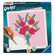 Ravensburger CreArt Schilderen op Nummer - Klaprozen Boeket