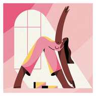 Ravensburger CreArt Schilderen op Nummer - Yoga