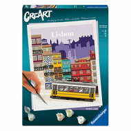 Ravensburger CreArt Schilderen op Nummer - Lissabon