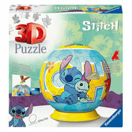 Ravensburger 3D Puzzelbal Stitch en Pop, 54st.