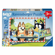 Ravensburger Legpuzzel Bluey, 2x12st.