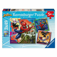 Ravensburger Legpuzzel Spiderman, 3x49st.
