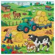 Ravensburger Op de Boerderij, 3x49st.