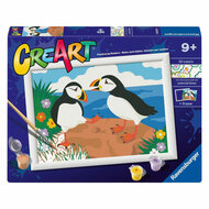 Ravensburger CreArt Schilderen op Nummer - Papegaai Duikers