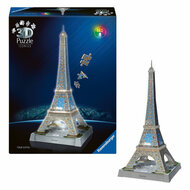 Ravensburger 3D Puzzel Iconics Eiffeltoren - Met Licht - 243st.